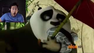 Po from Kung Fu Panda reenacts the bite of 87