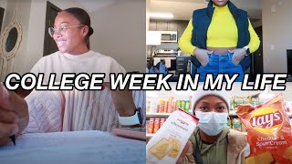 COLLEGE WEEK IN MY LIFE @ Lehigh University: exam week, retail therapy, target run, outfits