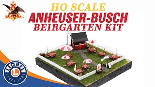 HO Anheuser Busch Beirgarten Kit