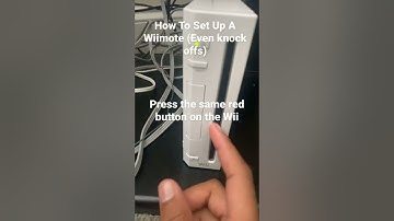 How To Set Up Wiimote #wiimote #wii #nintendo #howto #gaming
