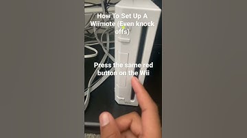 How To Set Up Wiimote #wiimote #wii #nintendo #howto #gaming