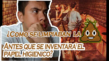 ¿Cómo se limpiaban los humanos antes del papel higiénico?