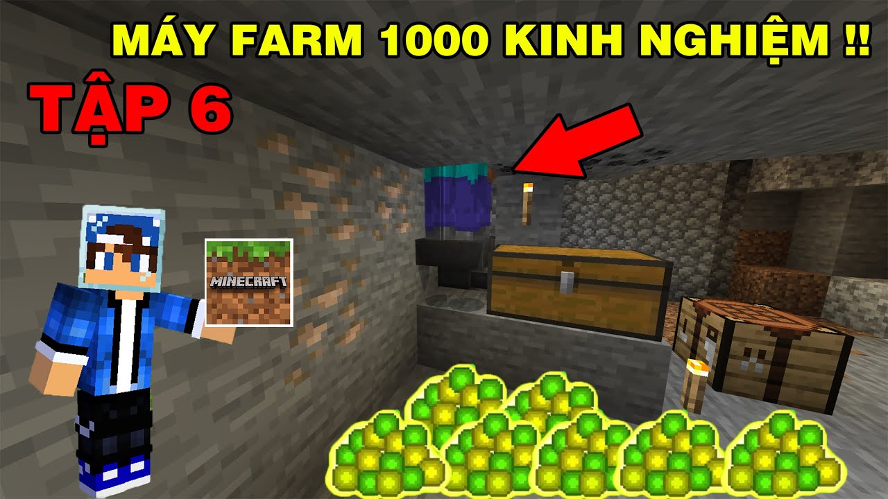 SINH TỒN TRONG RỪNG TẬP 6 | Làm Máy Farm Zombie Hiệu Quả Nhất | Trong Minecraft Pe..!!