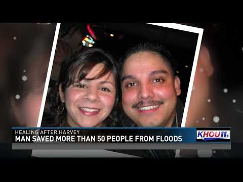 Man saved more than 50 people from floods