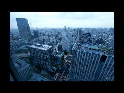 Dawn in Tokyo from Hotel Metropolitan Marunouchi 29th Floor