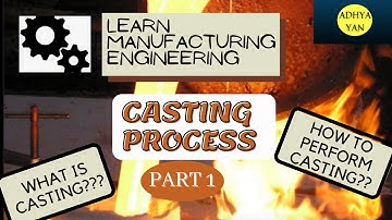 Casting Process Part 1(Introduction) | Manufacturing engineering | #LearnEngineering
