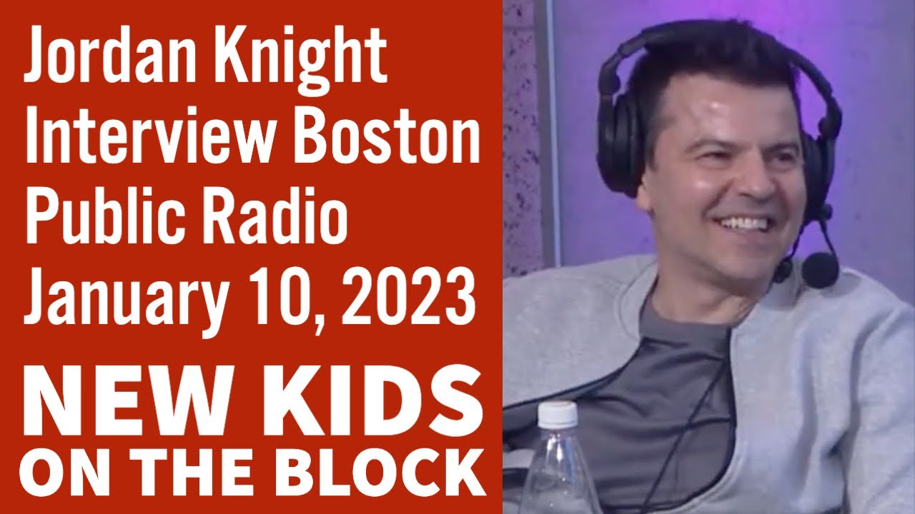 Jordan Knight on Boston Public Radio