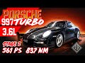 Porsche 997 3.6 Turbo | Stage 2 Chiptuning - Dyno - 100-200 | mcchip-dkr
