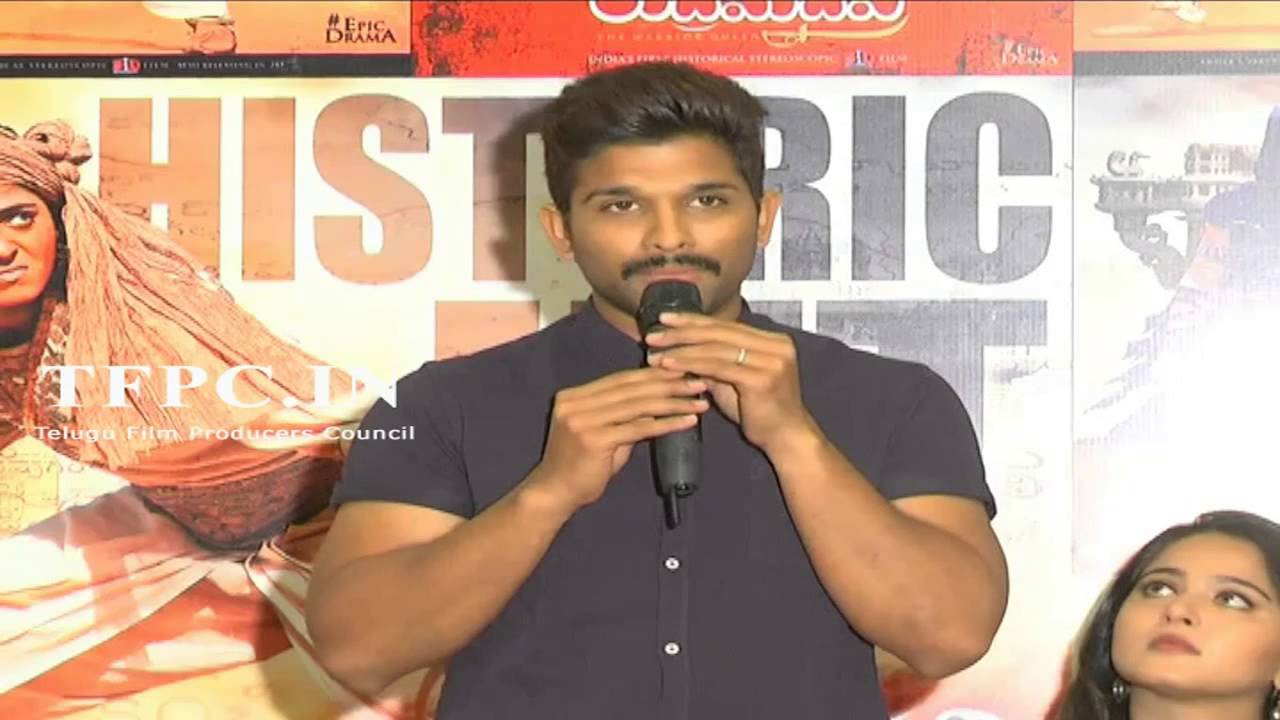 Allu Arjun Speech At Rudramadevi Success Meet