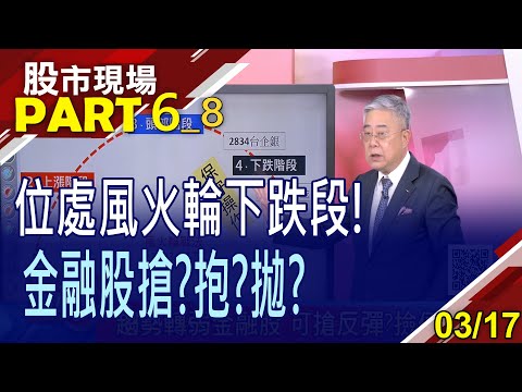 【金融股本週頻中槍!股利不佳+歐美延燒 重創之後可搶反彈?撿便宜嗎?風火輪下跌段 保守為宜!趨勢愈辨愈明? 台北股匯後勢判定!】20230317(第6/8段)股市現場*鄭明娟(杜富國)