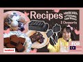 【🍬Easy & Fun!🍫 】Dessert Making with a Portable Gas Cooking Stove／简单又好玩！用卡式炉制作甜点♪