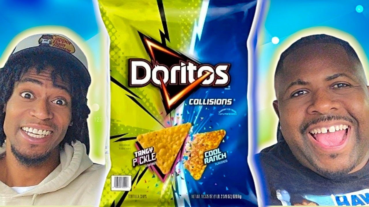 EXCLUSIVE! Doritos Cool Ranch Dill Pickle Collision Review YouTube