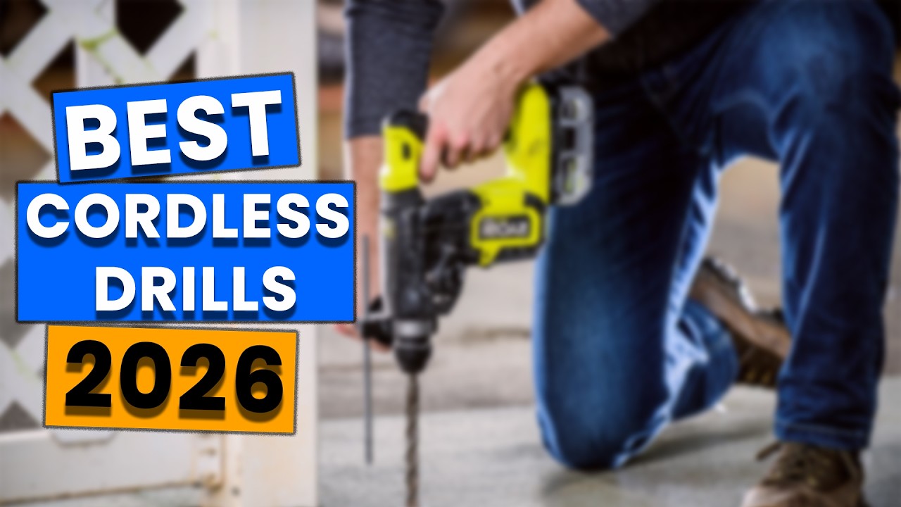 Best Cordless Drills 2026 – Top Picks for Home & Pro Use! - YouTube