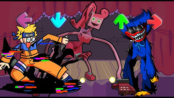 FNF Character Test | Gameplay VS Playground | Huggy Wuggy | Pibby Naruto | Mommy Long Legs | bf