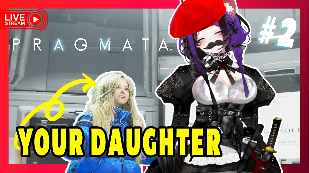VTUBER DISCOVERS MOTHERHOOD! #8 | Pragmata Daughter Simulator