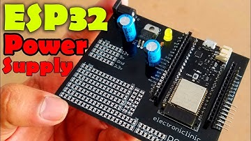 ESP32 Power Supply PCB board, ESPRESSIF ESP32 Devkit WROOM