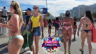 Leblon Beach to Copacabana SideWalk | 🇧🇷 Rio de Janeiro, Brazil