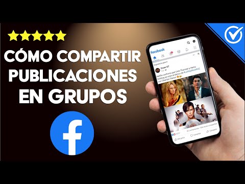 ¿Cómo compartir publicaciones en grupos de FACEBOOK en mi celular?