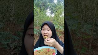 makan nasi goreng pakai pete shortsvideo shortsyoutube shorts