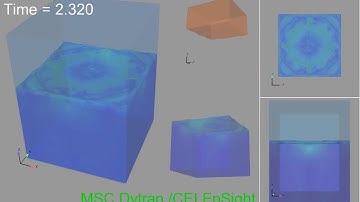 Dytran - Bubble Collapse Simulation