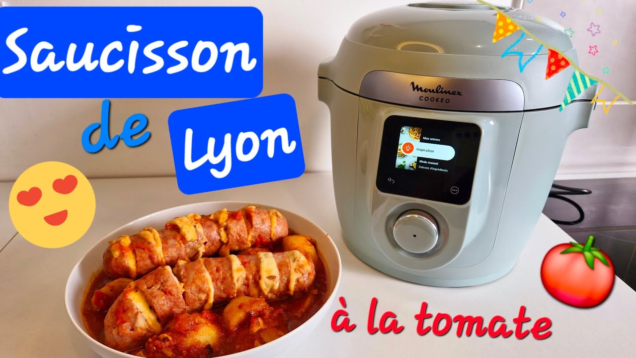 Délicieux saucissons Lyonnais à la tomate! Au cookeo (tous modèles!)
