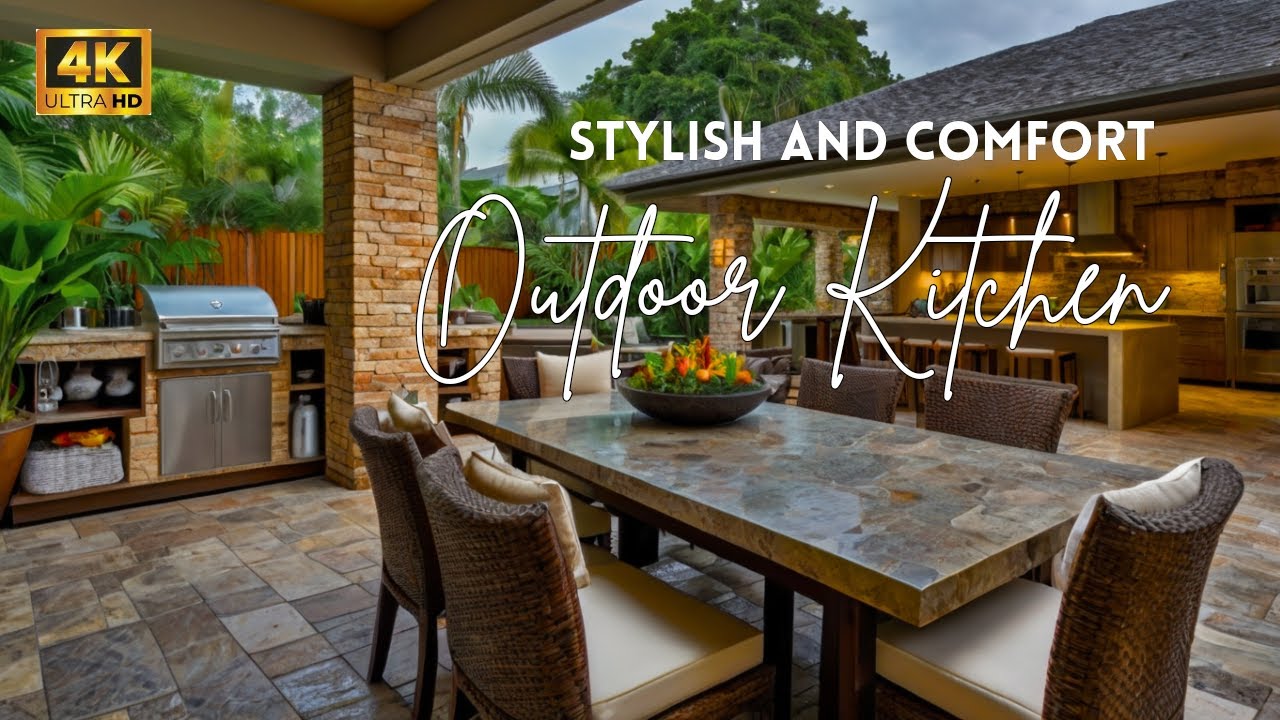 Bringing Atmosphere to Life | Outdoor Kitchens and Dining Areas that Offer Comfort and Style