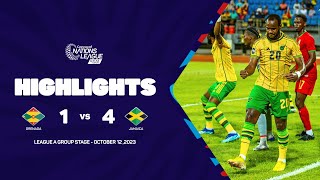 Highlights | Grenada vs Jamaica | 2023\/24 Concacaf Nations League