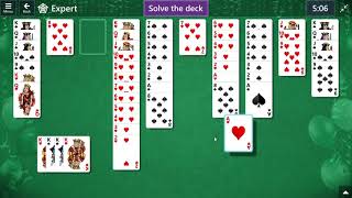 Star Club\Solitaire Celebrates 31 Years\FreeCell: Expert - Solve the deck -  II 