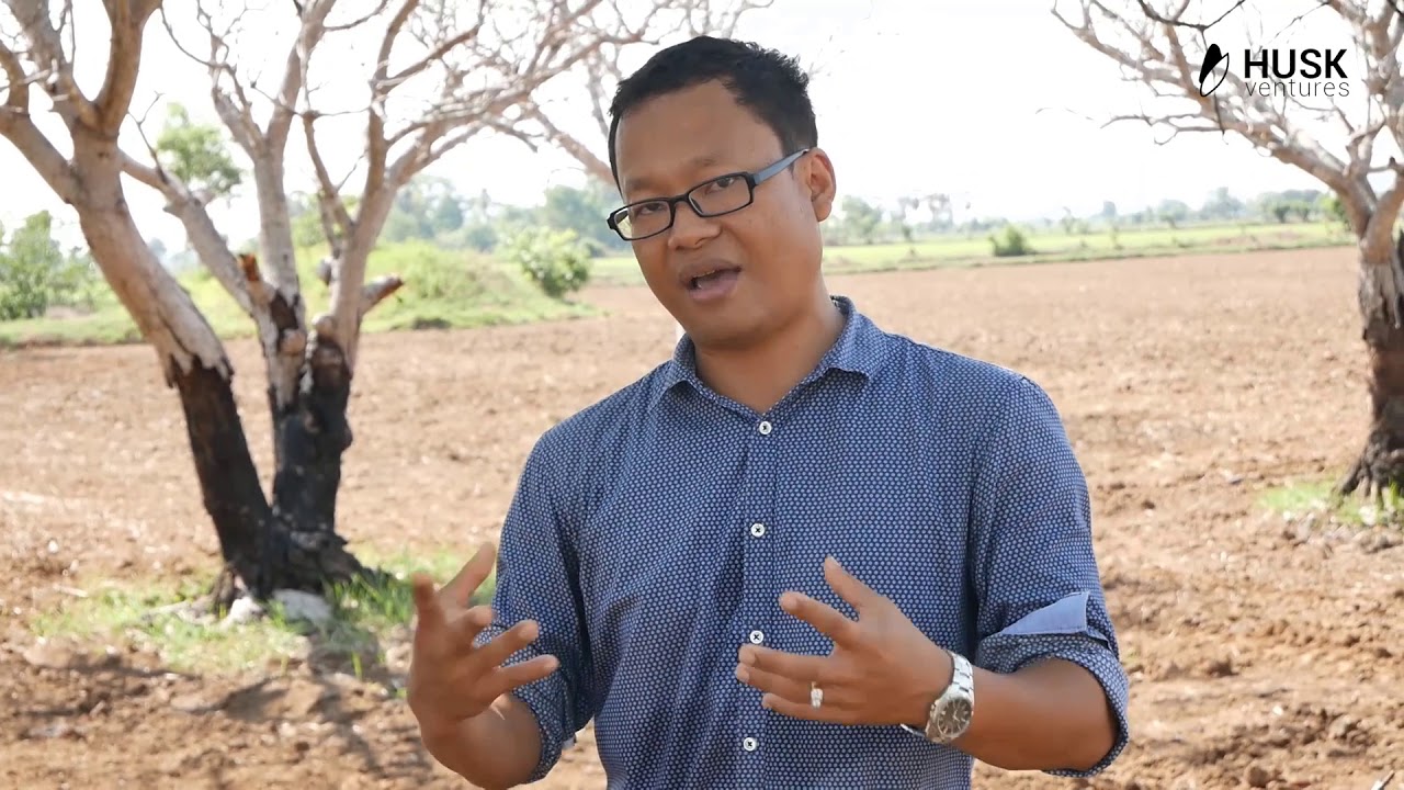 Biochar pellet trials on rice in Banan District, Battambang, Cambodia.
