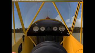 Flight Simulator X Real-World Training: First Flight in the Piper Cub