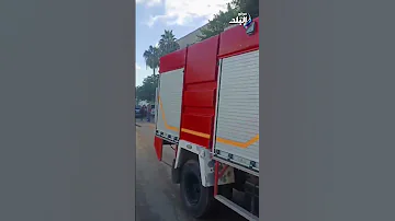 الحماية المدنية بالغربية تسيطر على حريق مصنع للغزل والنسيج بقرية الراهبين بسمنود 