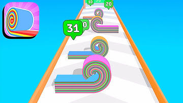 Roll Layers ​- All Levels Gameplay Android,ios (Levels 31-33)