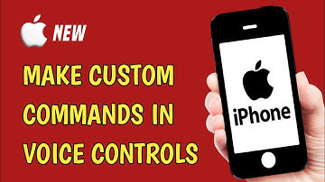 How to make custom commands in Voice Controls on iPhone, iPad and iPod touch (EASY)