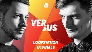 BEATNESS vs INKIE  |  Grand Beatbox LOOPSTATION Battle 2018  |  1/4 Final