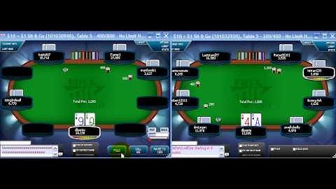 $10+1 45 man SNG (3 final tables) dlperrio #8 part 1