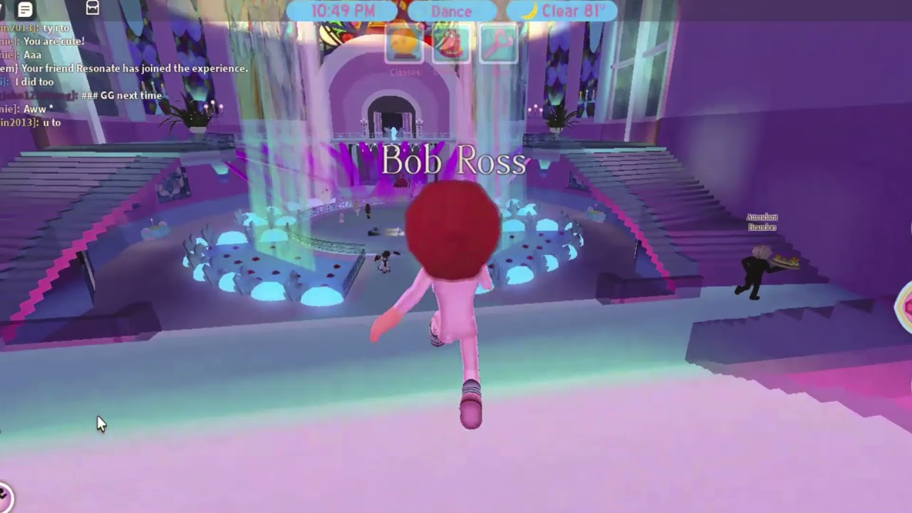 Being Bob Ross (roblox royal high)   fail?