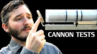 Firing A Clear Vacuum Cannon & Testing Viewer Suggestions