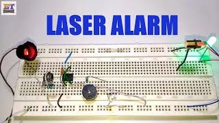 How To Make Laser Alarm With 555 IC