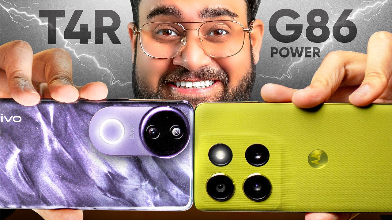 vivo T4R vs Moto G86 Power *Full Comparison* ⚡ Galti Maat Karna!! 😱