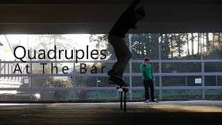 Quadruple Shots at the Bar - New Years Skate sesh