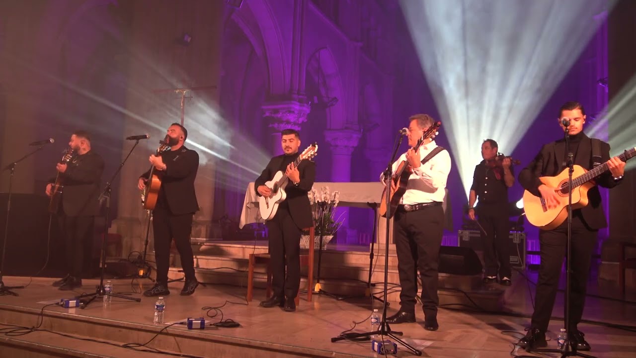 LA BENEDICTION - CHICO ET LES GYPSIES A EPERNAY le 3 10 2025  EGLISE NOTRE DAME