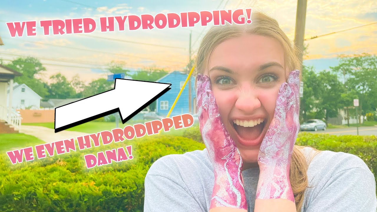 WE TRIED HYDRODIPPING! [Vlog]