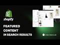 How to Highlight Products & Collections in Shopify Search (No App)