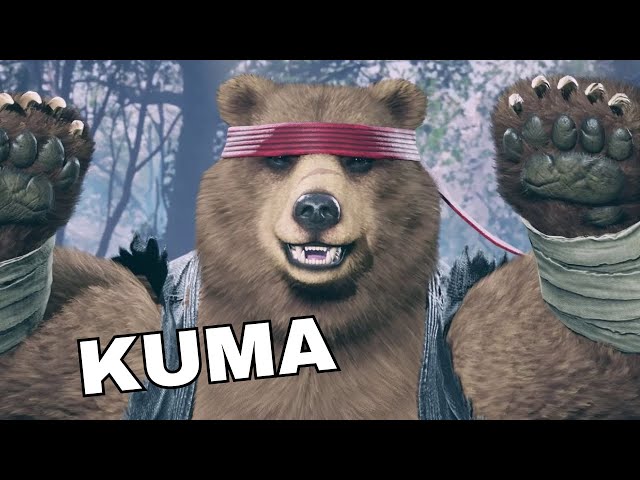 Kuma Character Episodes PC Gameplay | Tekken 8