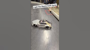 Can you light a match with a RC drift car? #rccar #drifting