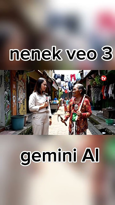 VIRALLL..!! SEORANG NENEK TAWURAN #ai #chatgpt #googleai #veo3 #memes