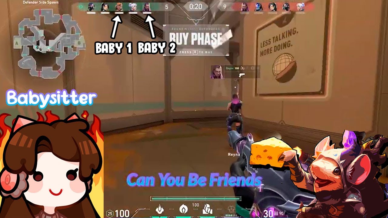 VALORANT | Mommy Catch babysitting, ratting around corners while dying as The Viper main she is