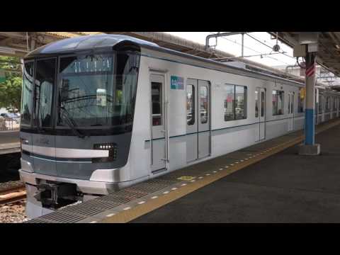 【三菱PMSM】東京メトロ日比谷線13000系 13102F -南栗橋駅 発車-