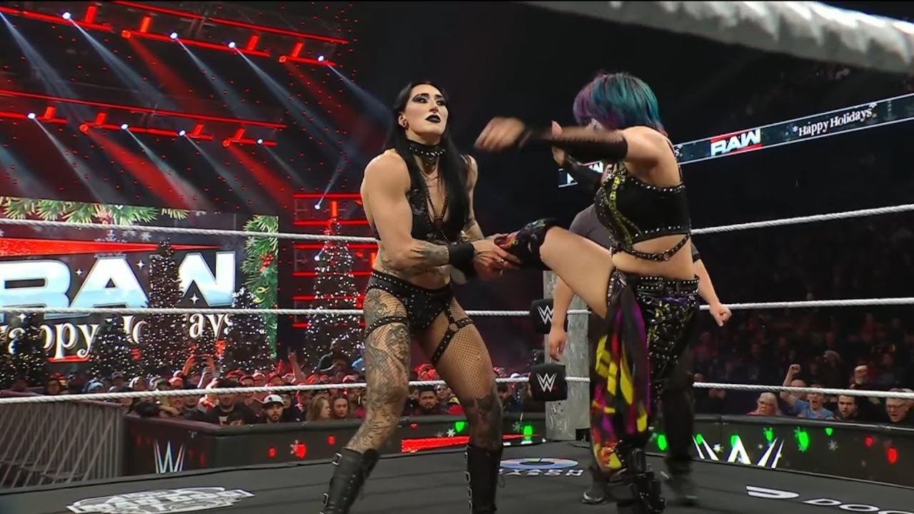 Rhea Ripley vs. Asuka - WWE RAW | Dec. 22, 2025 - YouTube