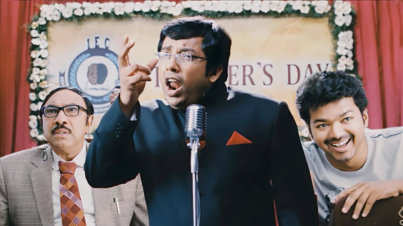 ഒരൊറ്റ പ്രസംഗം കൊണ്ട് സൈലെൻസ്‌റിൻ്റെ അടപ്പ് ഊരി കൊടുത്തു പാരി 😂😂 Comedy Scene, Nanban Movie, Vijay